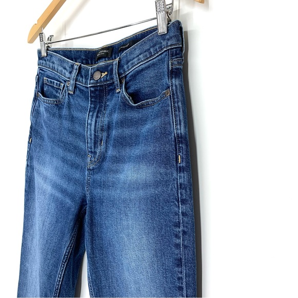 Banana Republic High Rise Straight Jeans Classic Style Medium Wash Size 28 - Picture 5 of 16